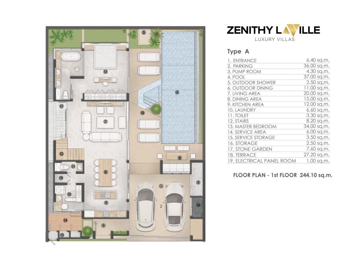 Zenithy La Ville Type A 1er étage